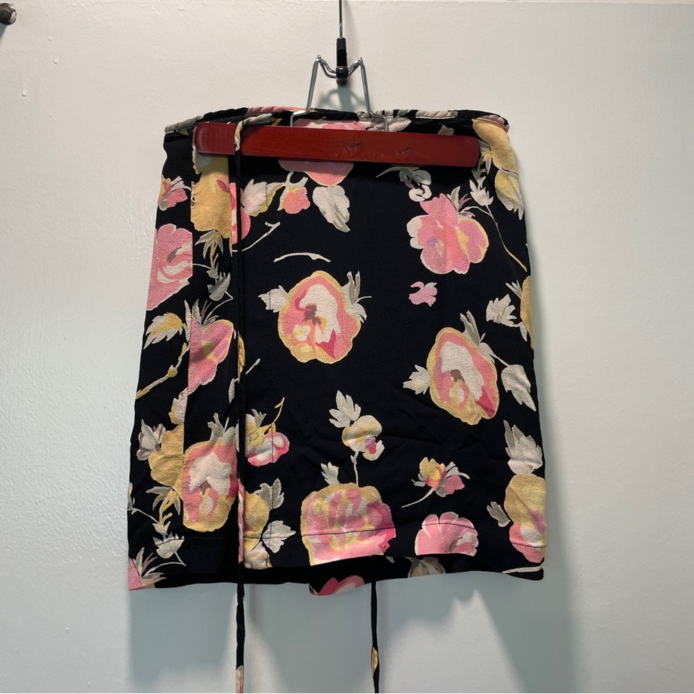 Reformation wrap skirt